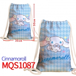 Cinnamoroll Canvas drawstring ...