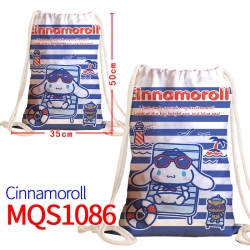 Cinnamoroll Canvas drawstring ...