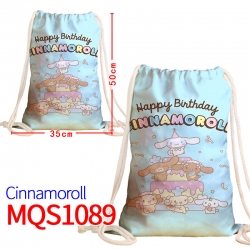 Cinnamoroll Canvas drawstring ...