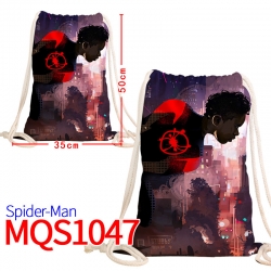 Spiderman Canvas drawstring po...