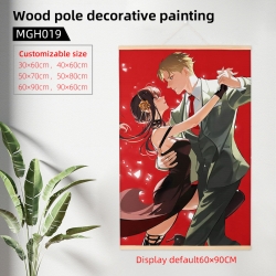 SPY×FAMILY  Anime wooden pole ...