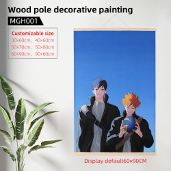 Haikyuu!! Anime wooden pole de...