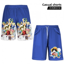 One Piece Anime casual shorts ...