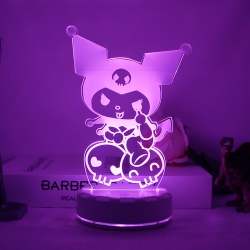 Kuromi  3D night light USB tou...