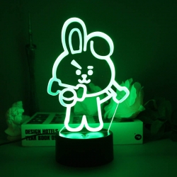 Little Rabbit 3D night light U...