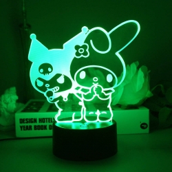 Gemini 3D night light USB touc...