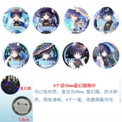 Genshin Impact Anime round Ast...