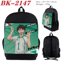 Haikyuu!! New nylon canvas wat...