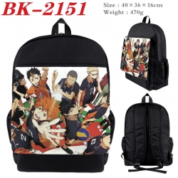 Haikyuu!! New nylon canvas wat...