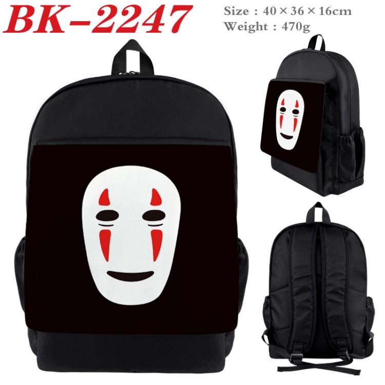 TOTORO New nylon canvas waterproof backpack 40X36X16CM BK-2247