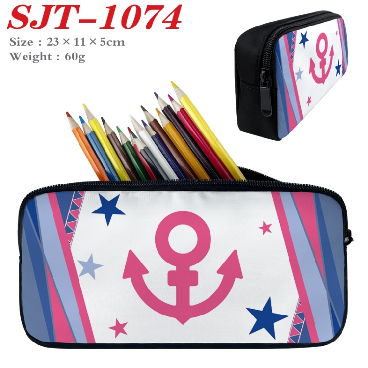 JoJos Bizarre Adventure  Anime nylon student pencil case 23x11x5cm SJT-1074