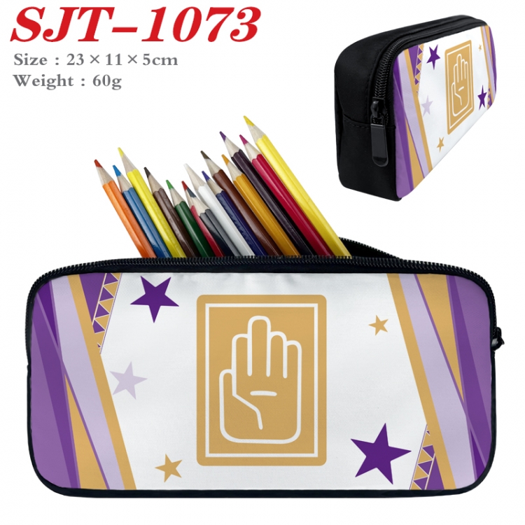 JoJos Bizarre Adventure  Anime nylon student pencil case 23x11x5cm SJT-1073