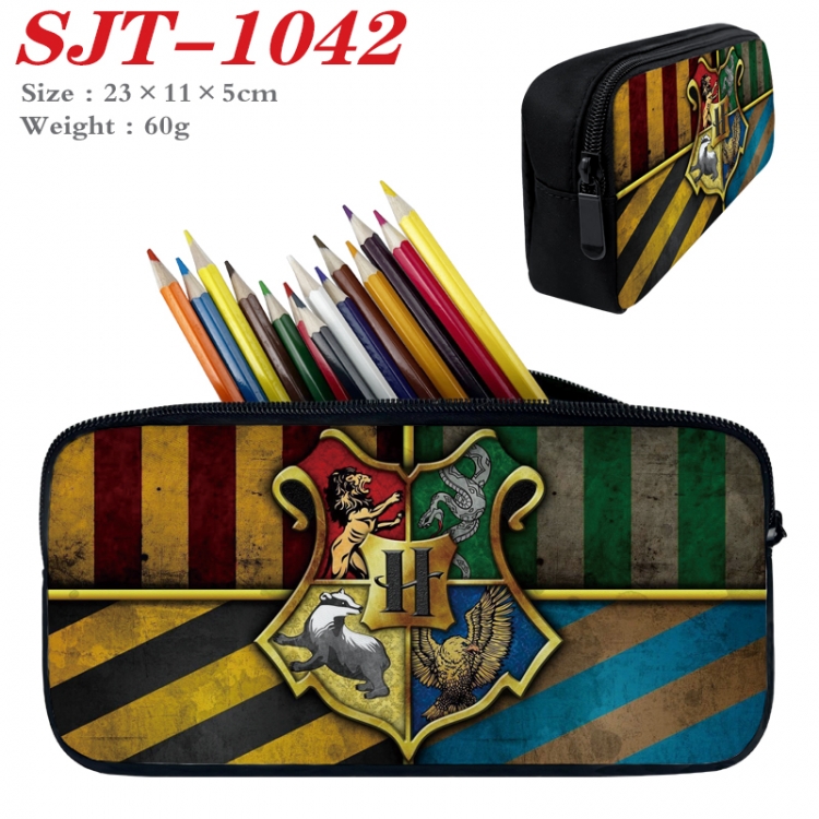 Harry Potter  Anime nylon student pencil case 23x11x5cm SJT-1042