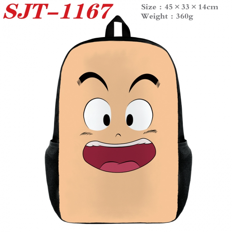 DRAGON BALL Anime nylon canvas backpack student backpack 45x33x14cm SJT-1167