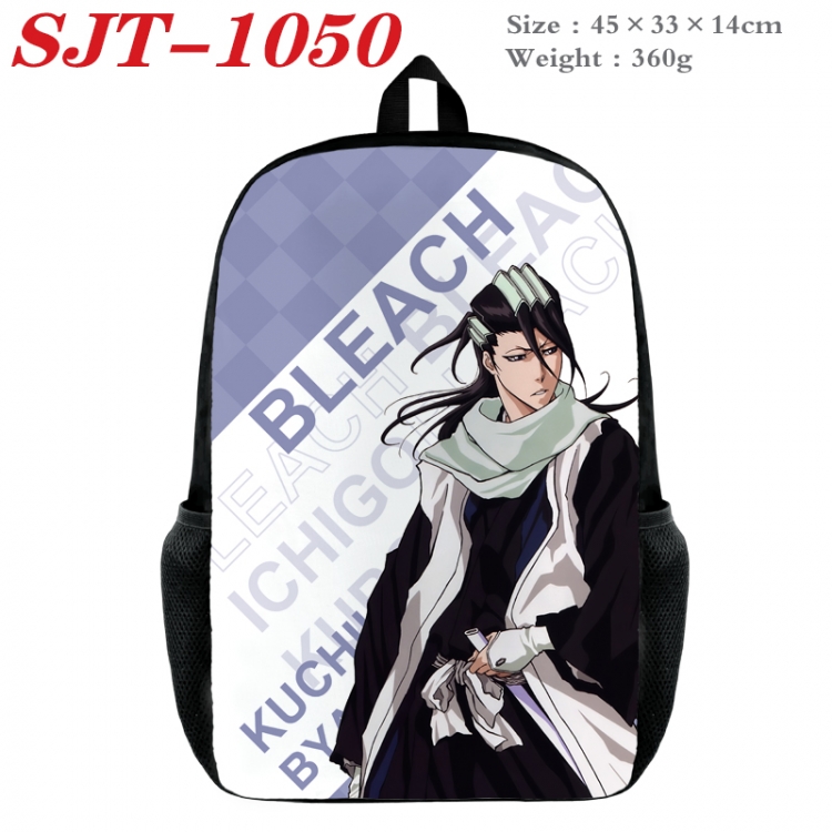 Bleach Anime nylon canvas backpack student backpack 45x33x14cm SJT-1050