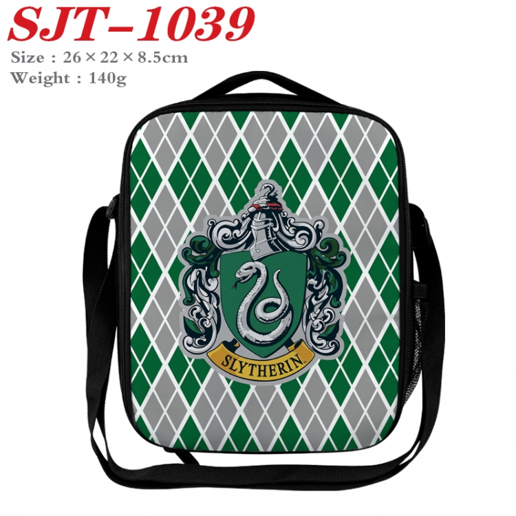 Harry Potter Anime Lunch Bag Crossbody Bag 26x22x8.5cm