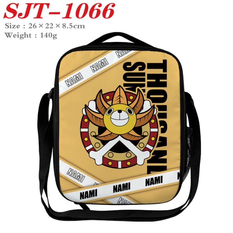 One Piece Anime Lunch Bag Crossbody Bag 26x22x8.5cm