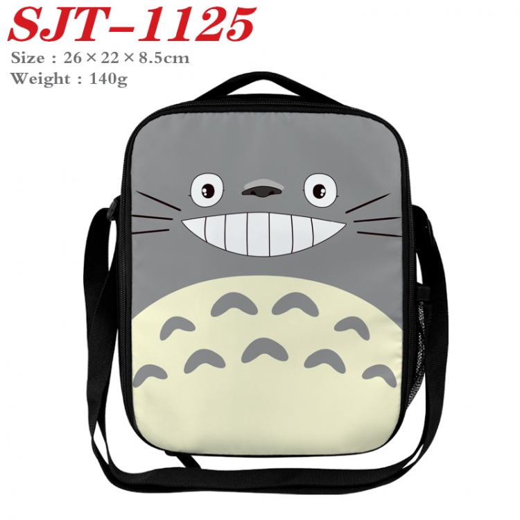 TOTORO Anime Lunch Bag Crossbody Bag 26x22x8.5cm