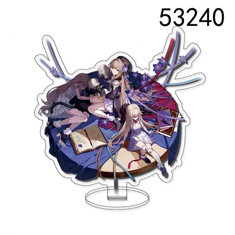 Honkai: Star Rail Anime characters acrylic Standing Plates Keychain 15CM 53240