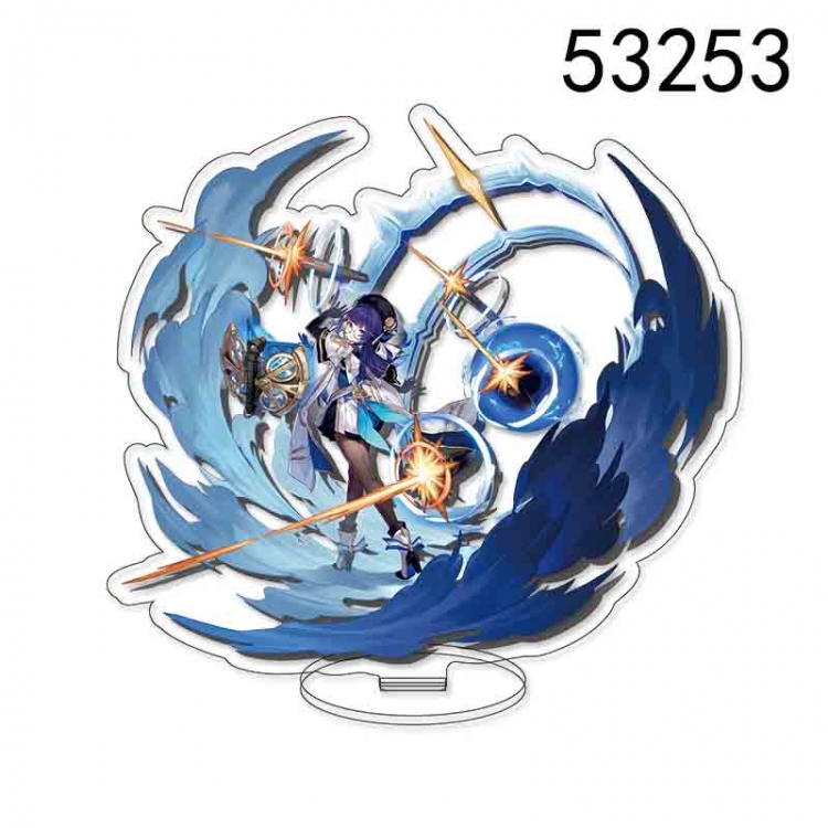 Honkai: Star Rail Anime characters acrylic Standing Plates Keychain 15CM 53253