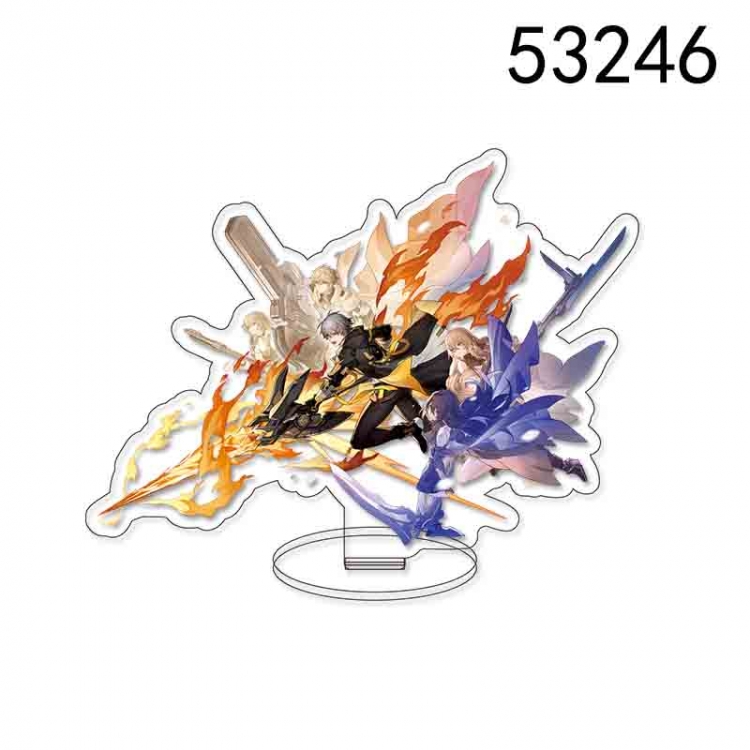 Honkai: Star Rail Anime characters acrylic Standing Plates Keychain 15CM 53246