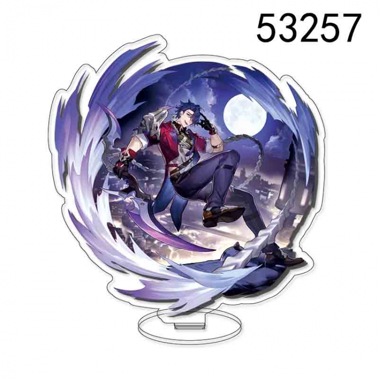 Honkai: Star Rail Anime characters acrylic Standing Plates Keychain 15CM 53257