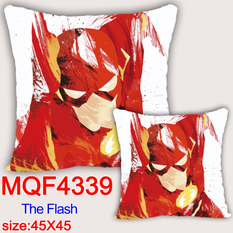The Flash  Anime square full-color pillow cushion 45X45CM NO FILLING