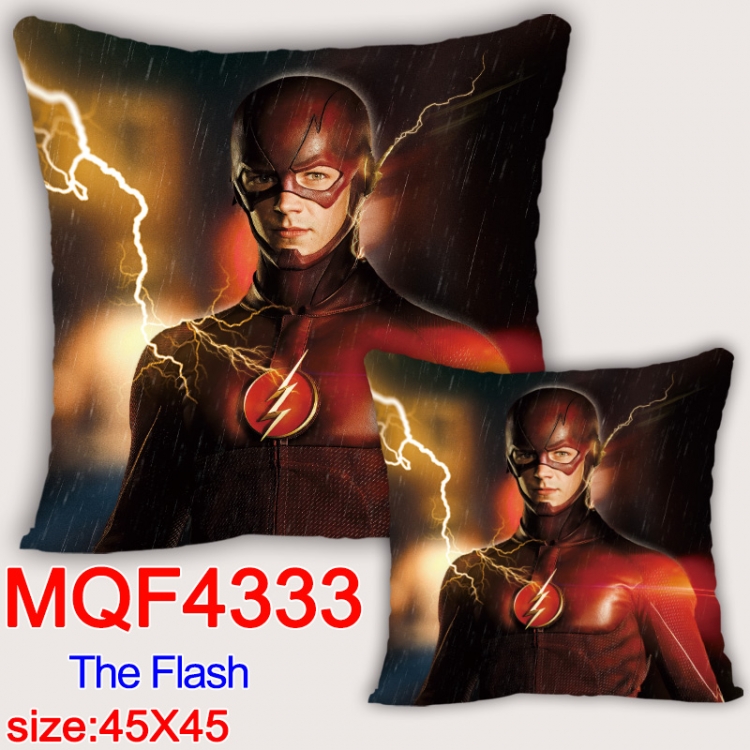 The Flash  Anime square full-color pillow cushion 45X45CM NO FILLING