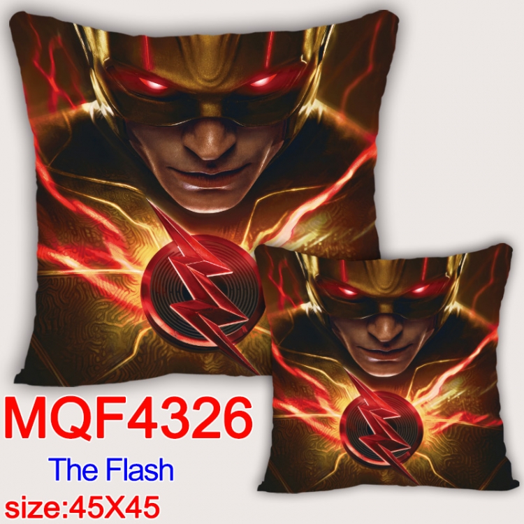 The Flash  Anime square full-color pillow cushion 45X45CM NO FILLING