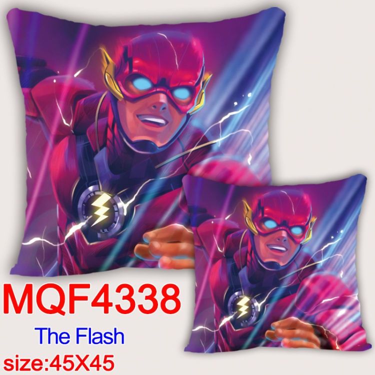 The Flash  Anime square full-color pillow cushion 45X45CM NO FILLING