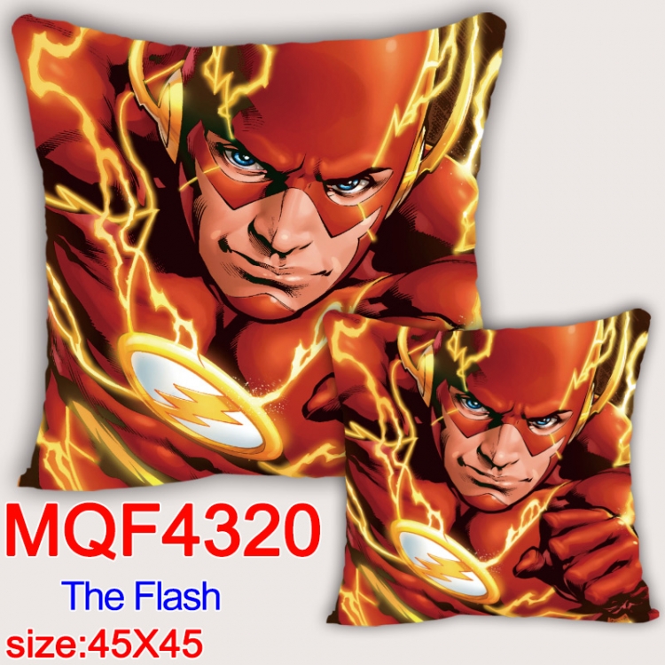 The Flash  Anime square full-color pillow cushion 45X45CM NO FILLING