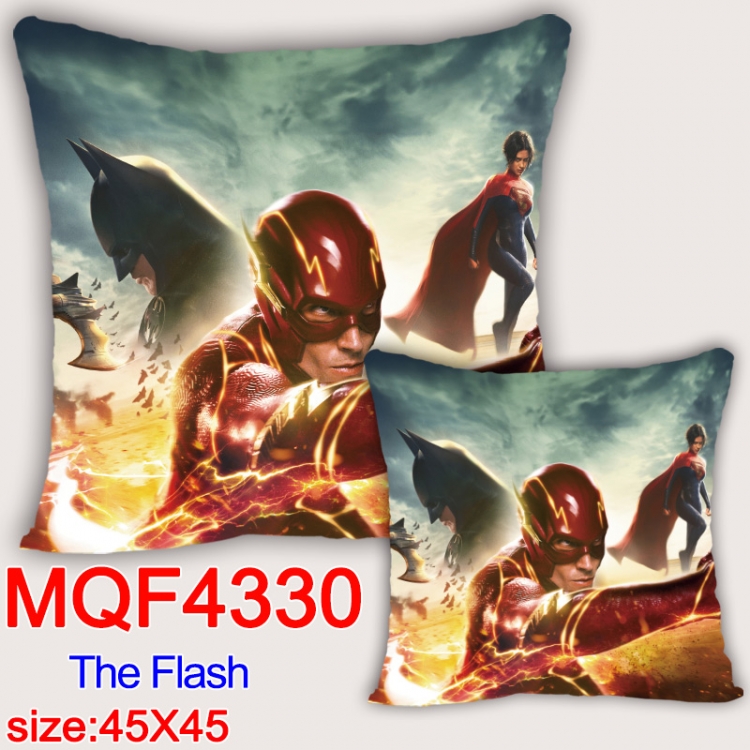 The Flash  Anime square full-color pillow cushion 45X45CM NO FILLING