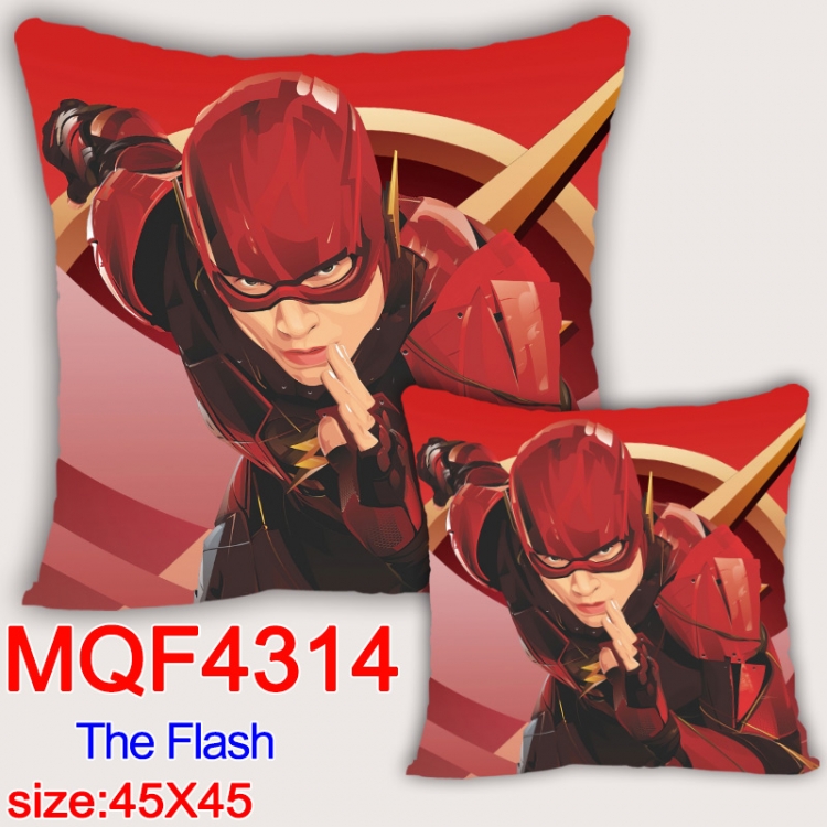 The Flash  Anime square full-color pillow cushion 45X45CM NO FILLING