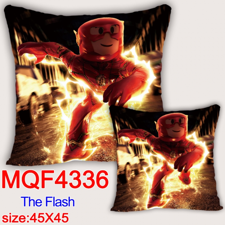 The Flash  Anime square full-color pillow cushion 45X45CM NO FILLING