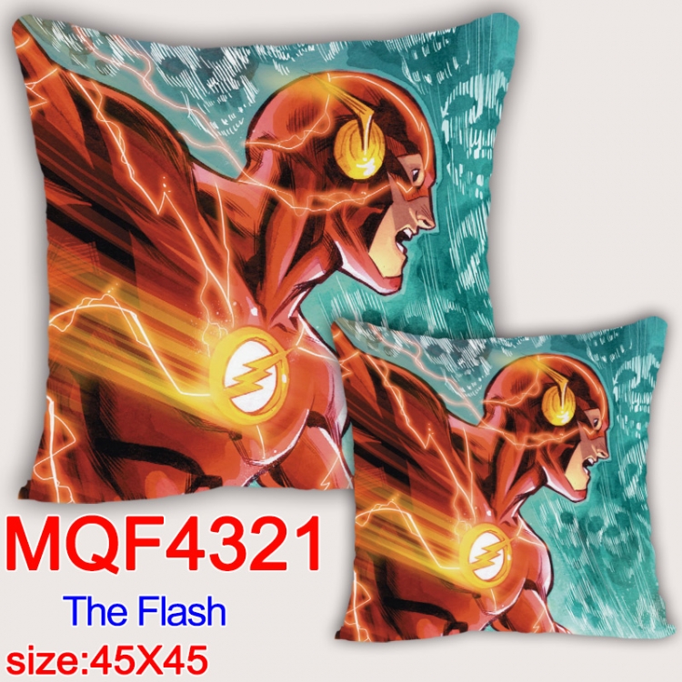 The Flash  Anime square full-color pillow cushion 45X45CM NO FILLING