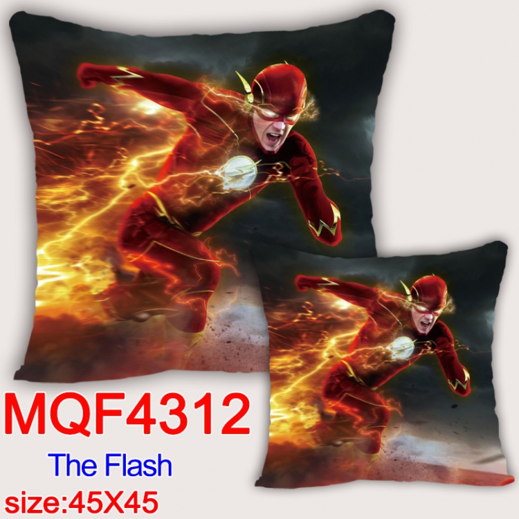 The Flash  Anime square full-color pillow cushion 45X45CM NO FILLING