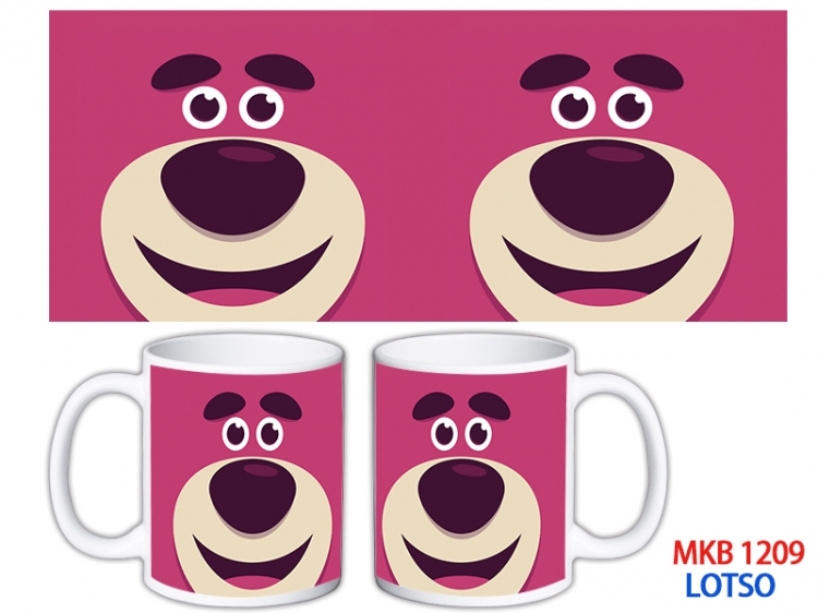 Lotso Anime color printing ceramic mug cup price for 5 pcs MKB-1209