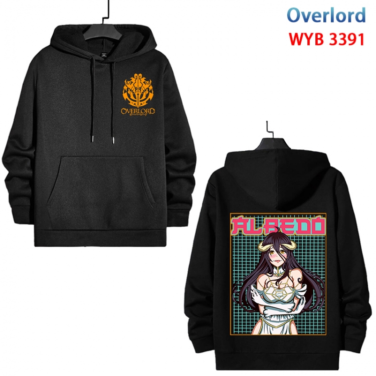 Overlord  Pure cotton hooded patch pocket sweater from XS to 4XL WYB-3391-3