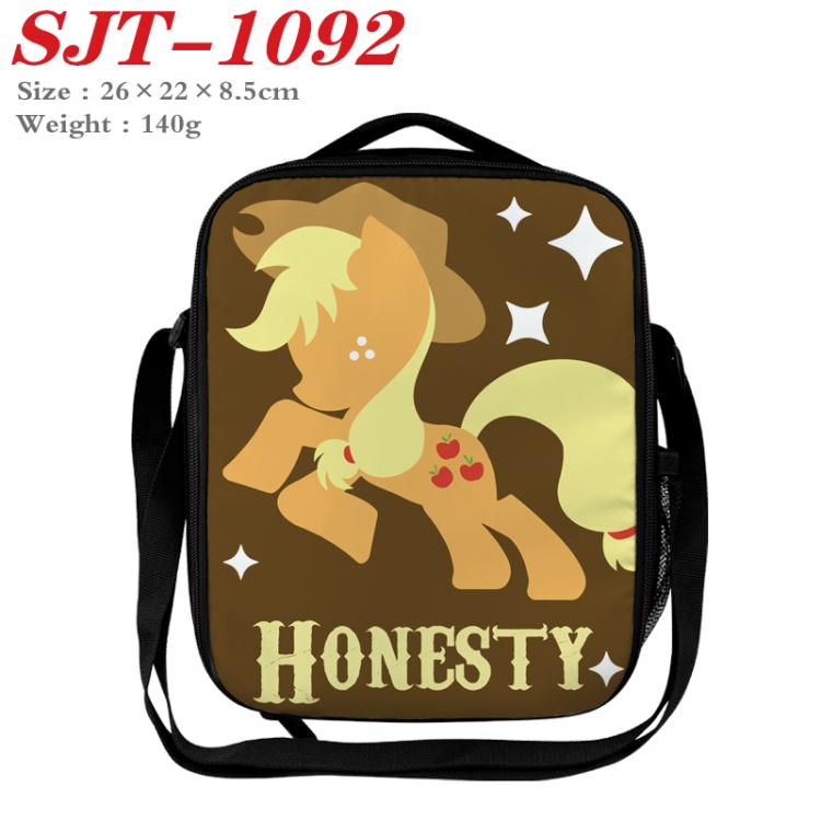 My Little Pony Anime Lunch Bag Crossbody Bag 26x22x8.5cm