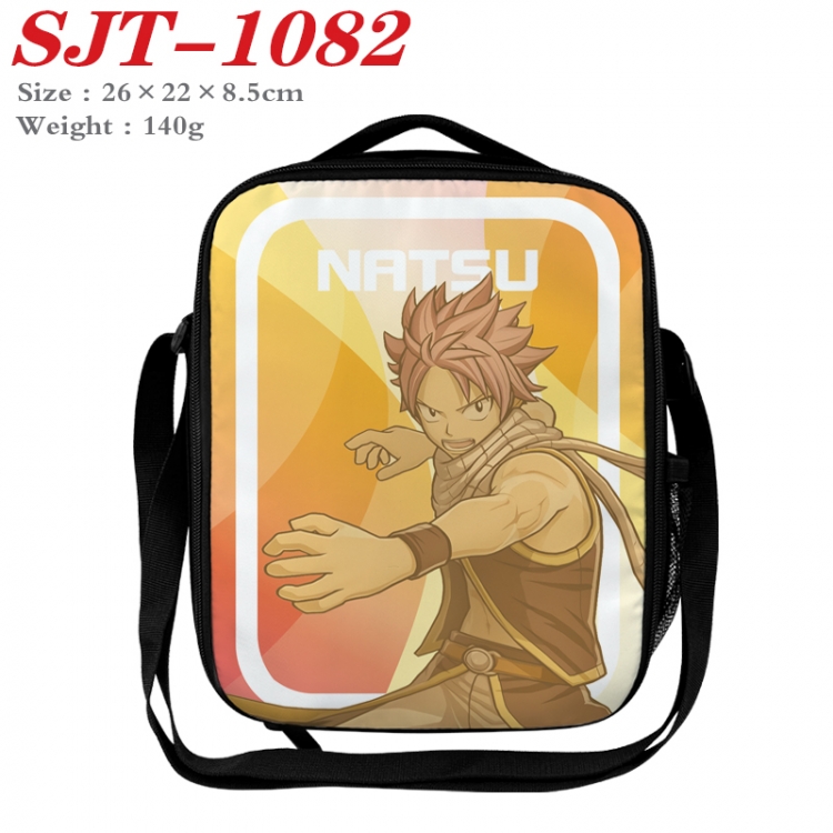 Fairy tail  Anime Lunch Bag Crossbody Bag 26x22x8.5cm