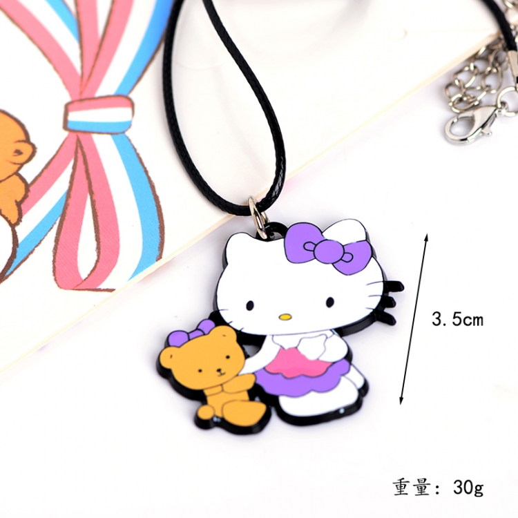 Cinnamoroll Animation peripheral leather rope necklace pendant price for 5 pcs
