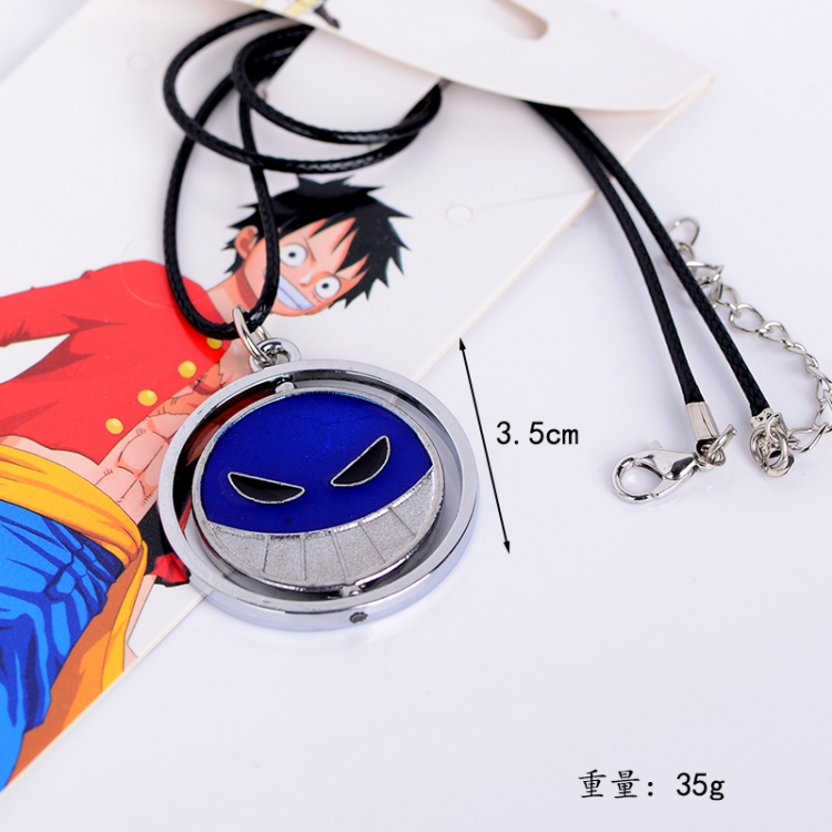 One Piece  Anime surrounding rotation necklace pendant  price for 5 pcs