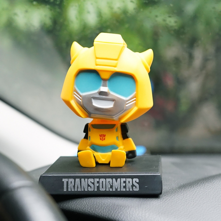 Transformers Mobile phone holder Boxed Figure Decoration Model 11-13cm