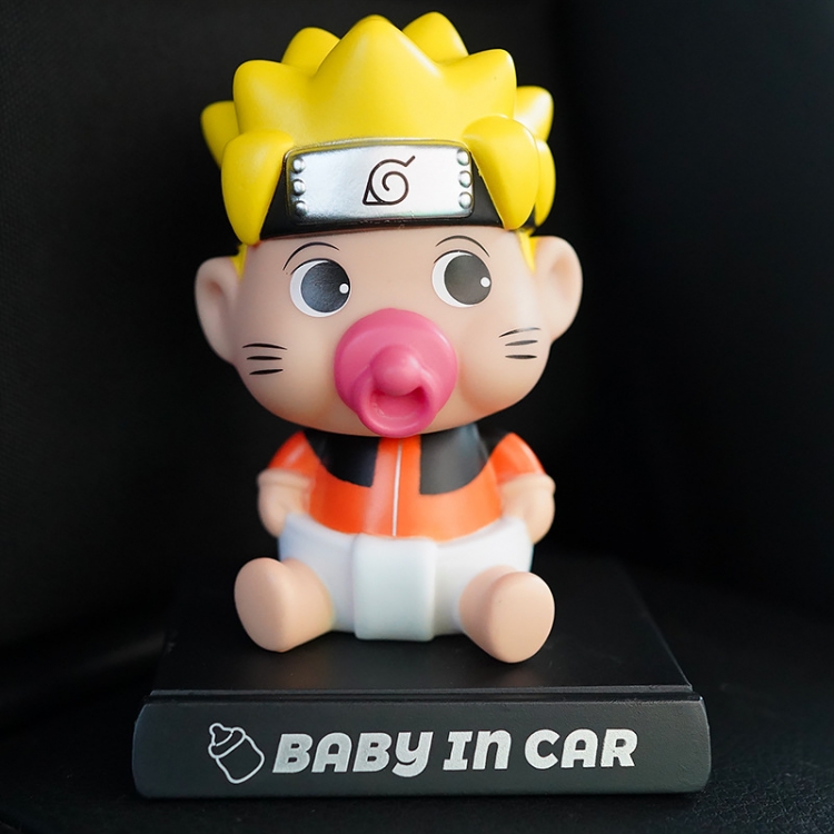 Naruto Mobile phone holder Boxed Figure Decoration Model 11-13cm