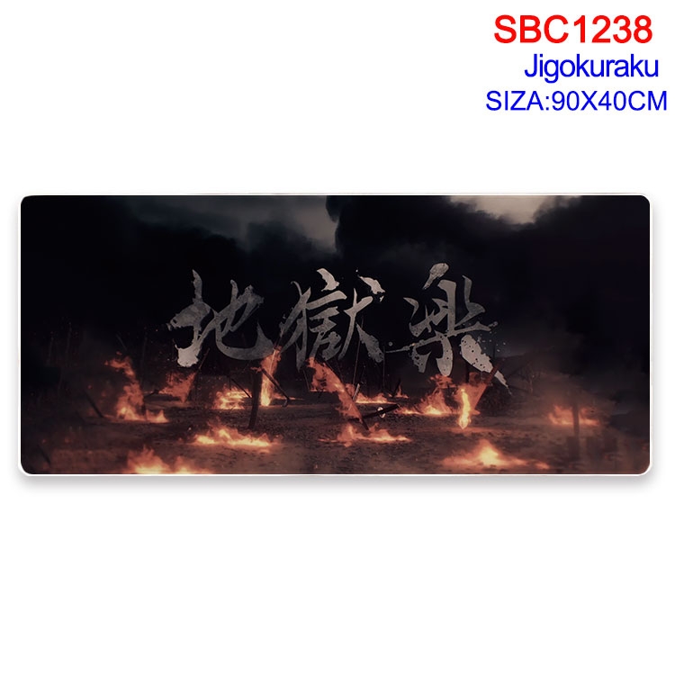 JigokuRaku Anime peripheral edge lock mouse pad 90X40CM SBC-1238-2
