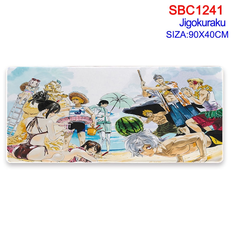 JigokuRaku Anime peripheral edge lock mouse pad 90X40CM SBC-1241-2