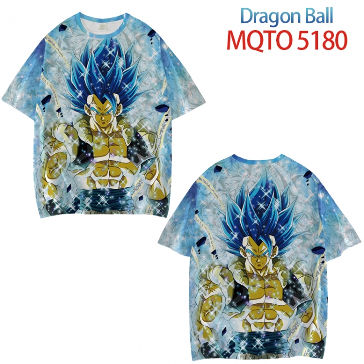 DRAGON BALL Full color printed short sleeve T-shirt from XXS to 4XL MQTO5180