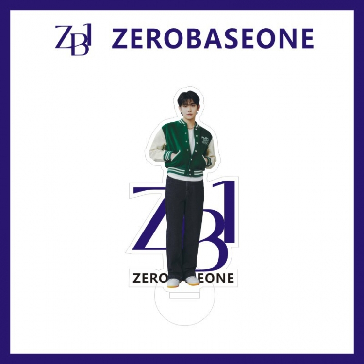 zerobaseone Korean celebrity acrylic double-sided standing sign decoration 11cm price for 2 pcs