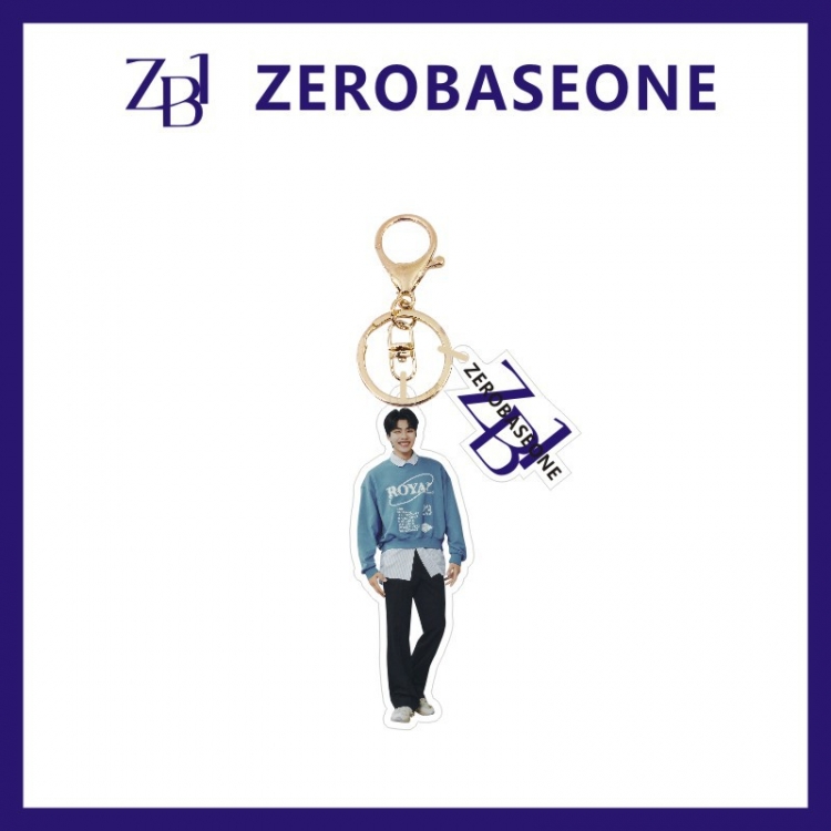 zerobaseone Acrylic Keychain Bag Pendant Ornaments OPP Packaging price for 5 pcs