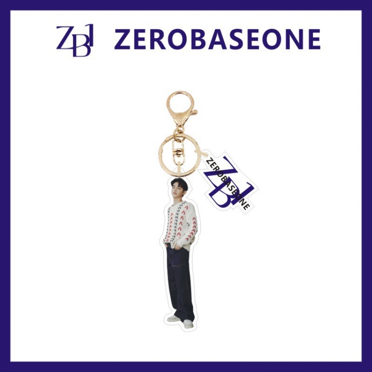 zerobaseone Acrylic Keychain Bag Pendant Ornaments OPP Packaging price for 5 pcs